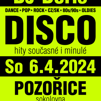 Pozořice - diskotéka s DJ Borisem 1