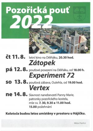 Pozořická pouť 2022 1