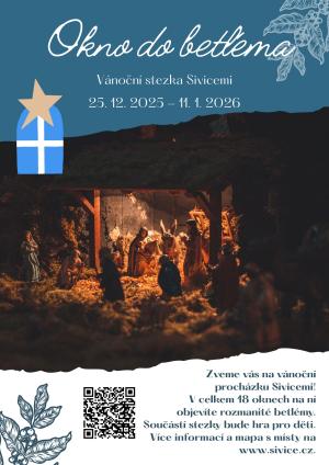 Okno do betléma - vánoční stezka 1
